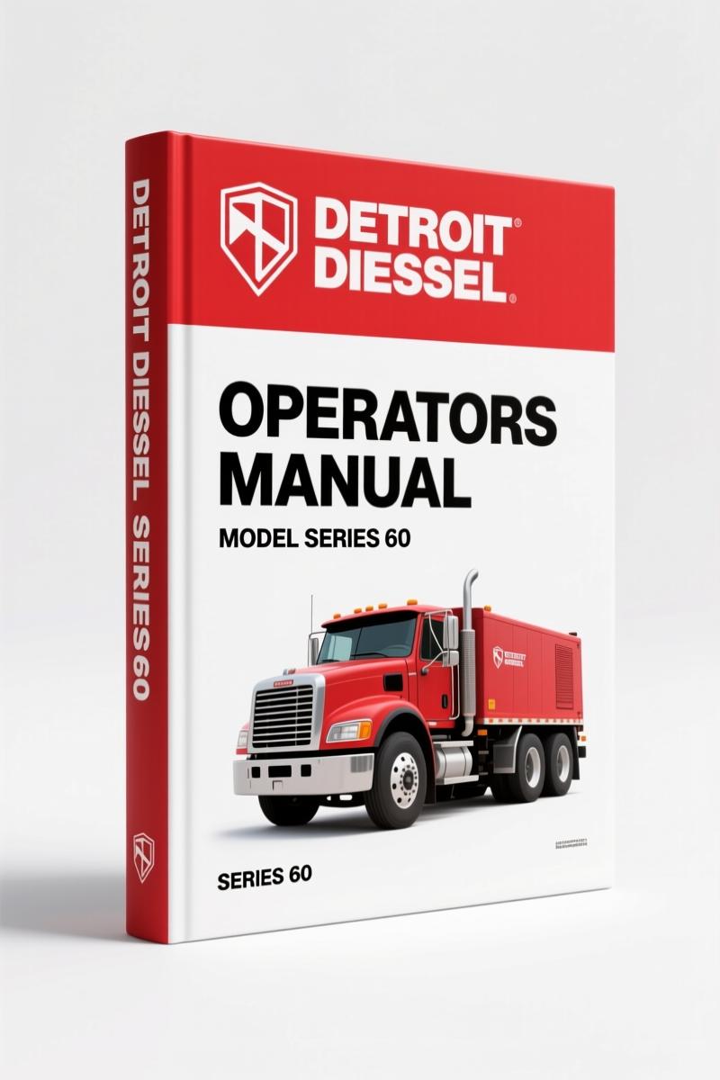 Detroit Diesel Series 60, Series 60G, 6067-GK60, 6067-GU60, 6067-WU60 Service Manual