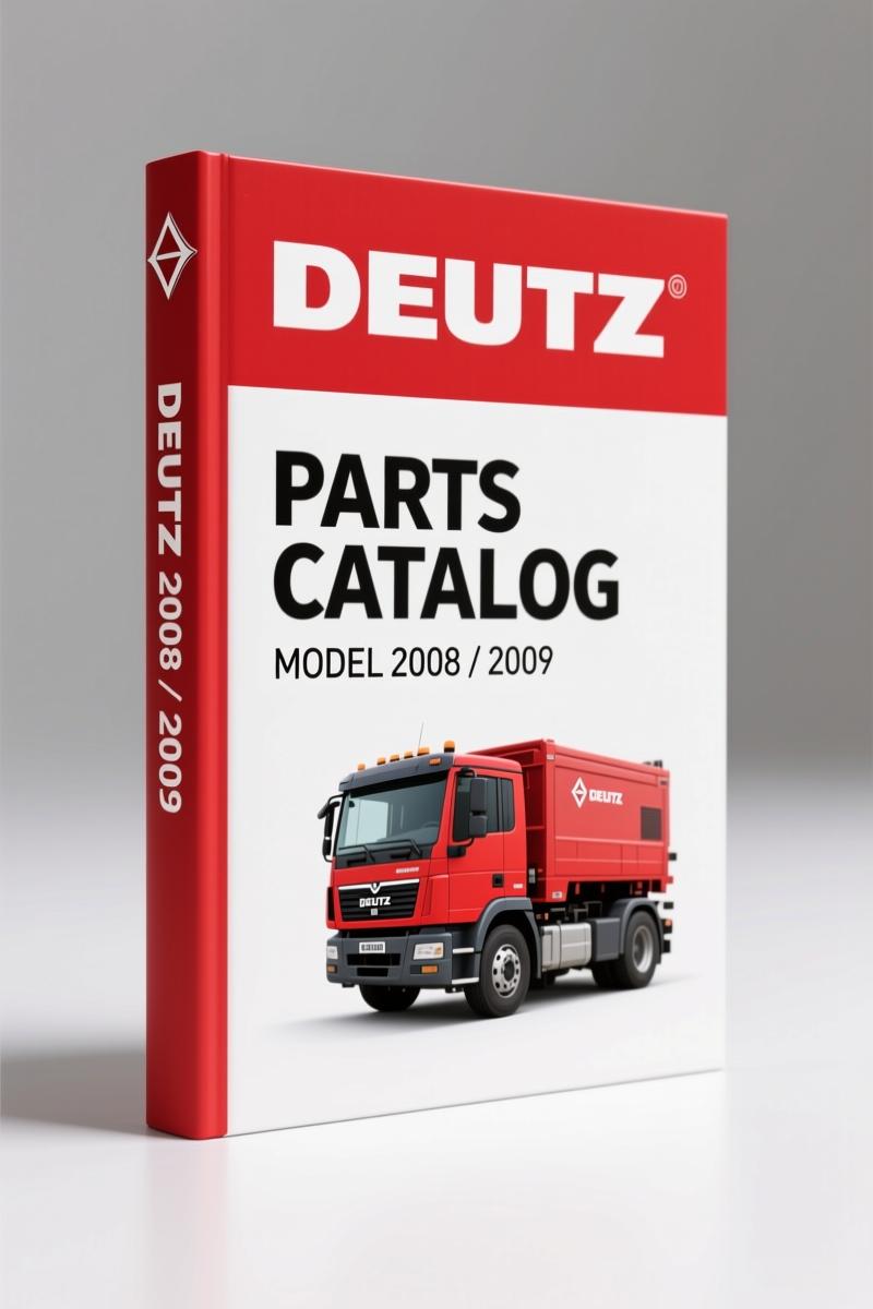Deutz 2008, 2009 2005 Parts Catalog – OEM Spare Parts List