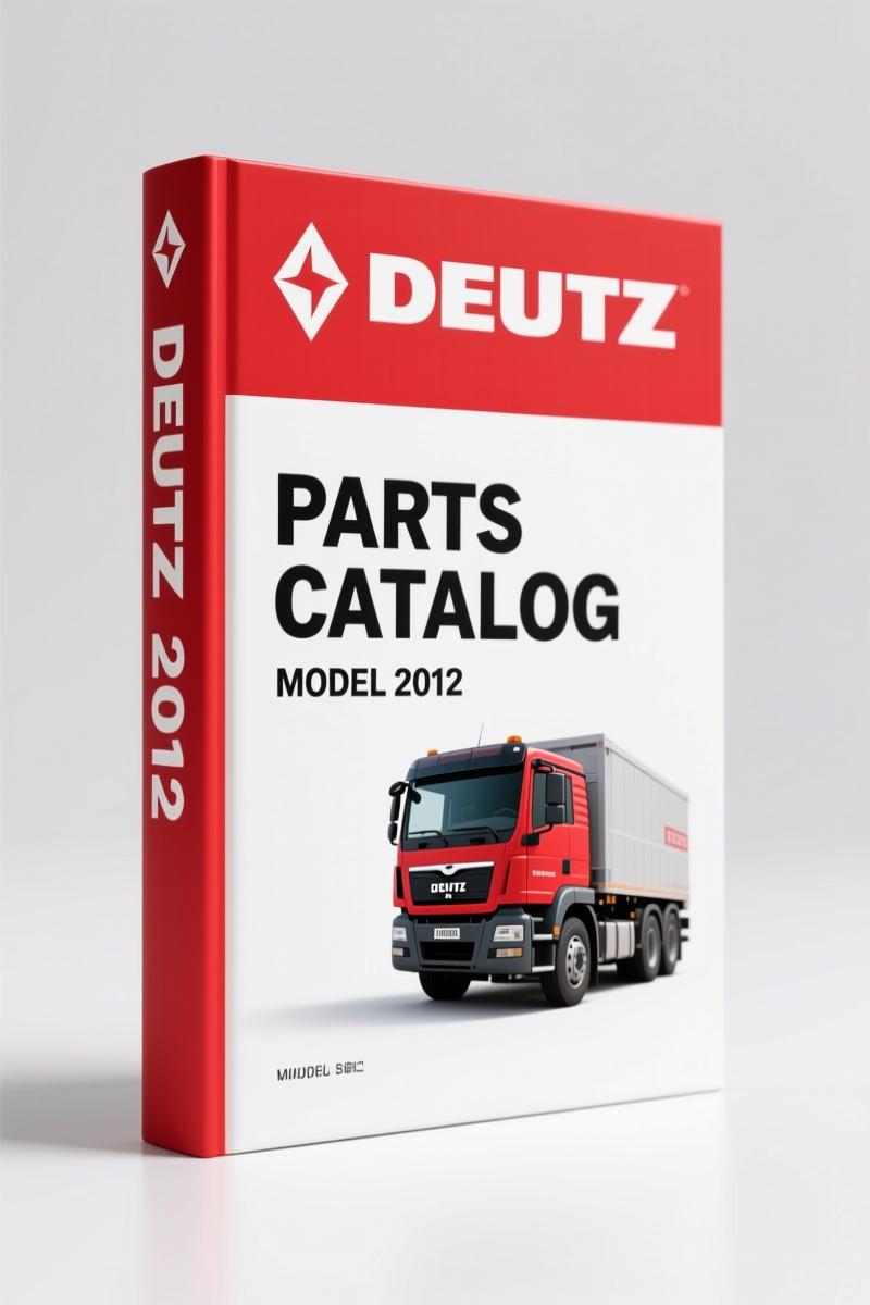 Deutz 2012 2012 Parts Catalog – OEM Exploded Views & Part Numbers