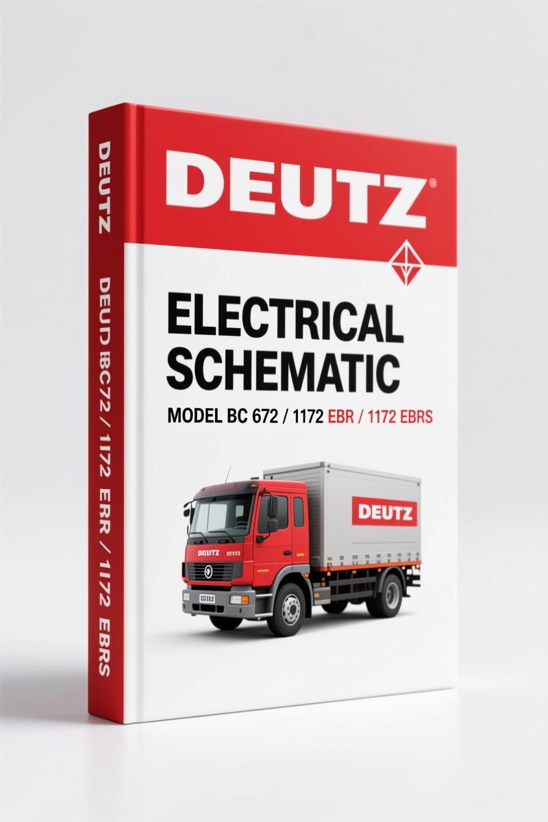 Deutz BC 672, 1172 Ebr, 1172 Ebrs 2005 Electrical Schematic – OEM Manual