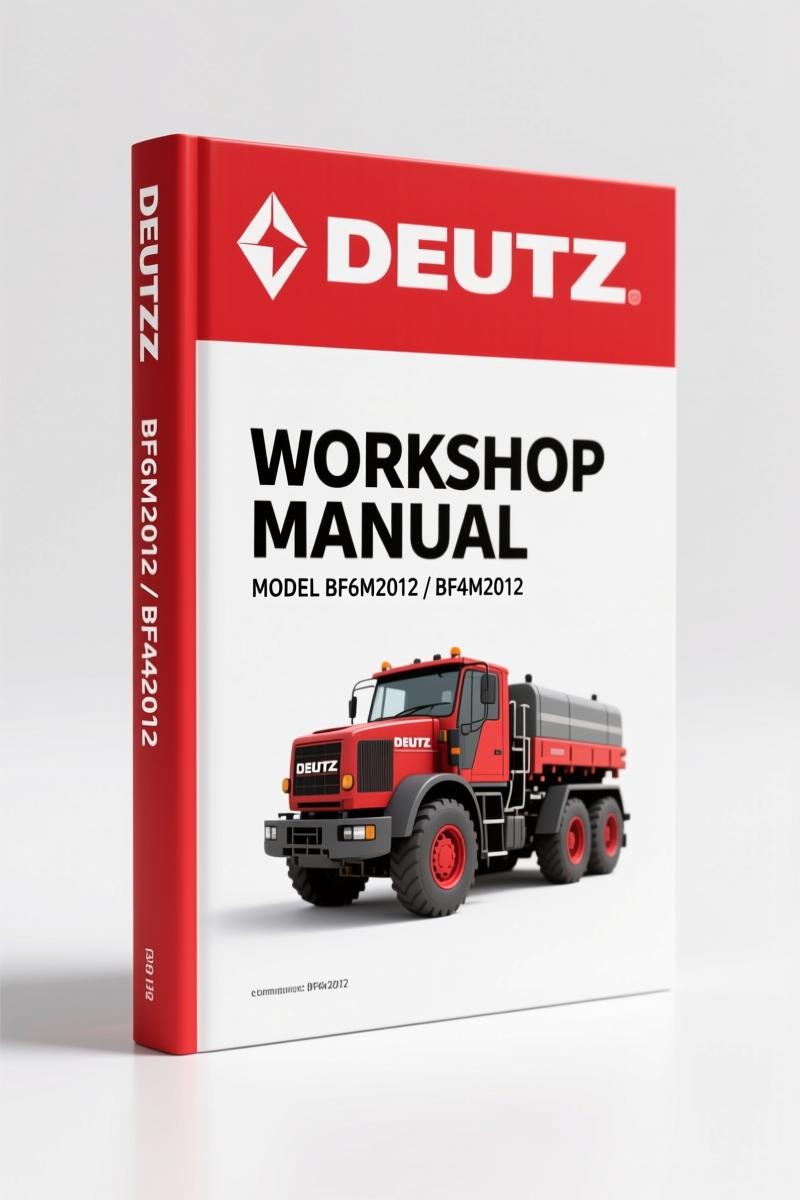 Deutz BF6M2012, BF4M2012 2002 Workshop Manual – Factory Specs