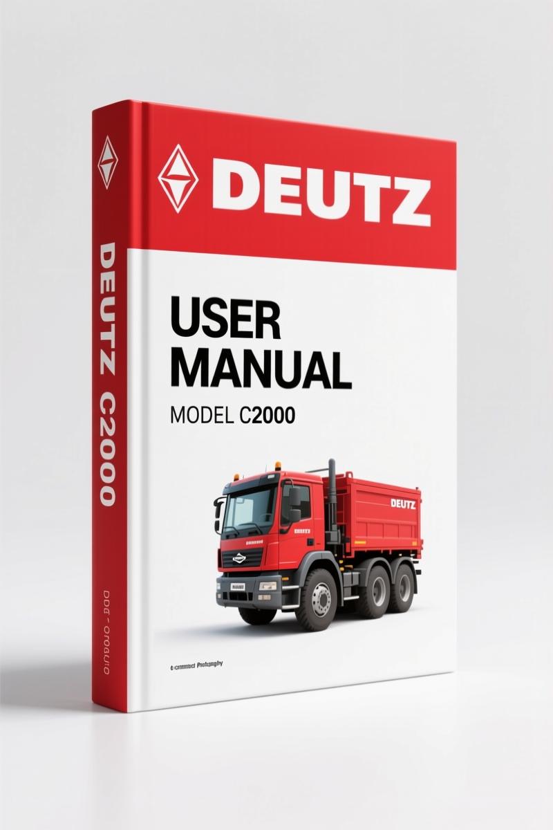 Deutz C2000 2012 User Manual – OEM Factory Specs