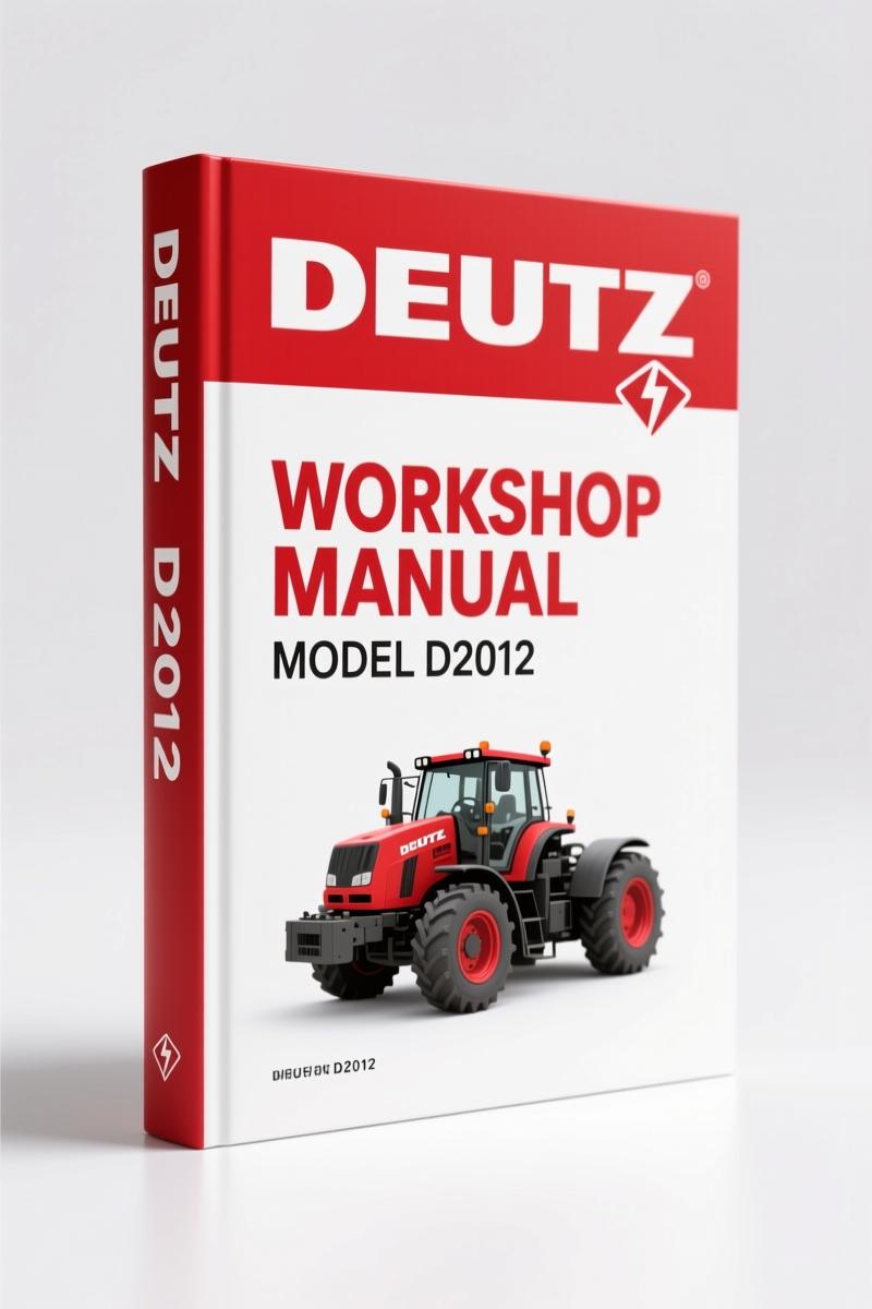 Deutz D2012 2007 Workshop Manual – OEM Factory Specs