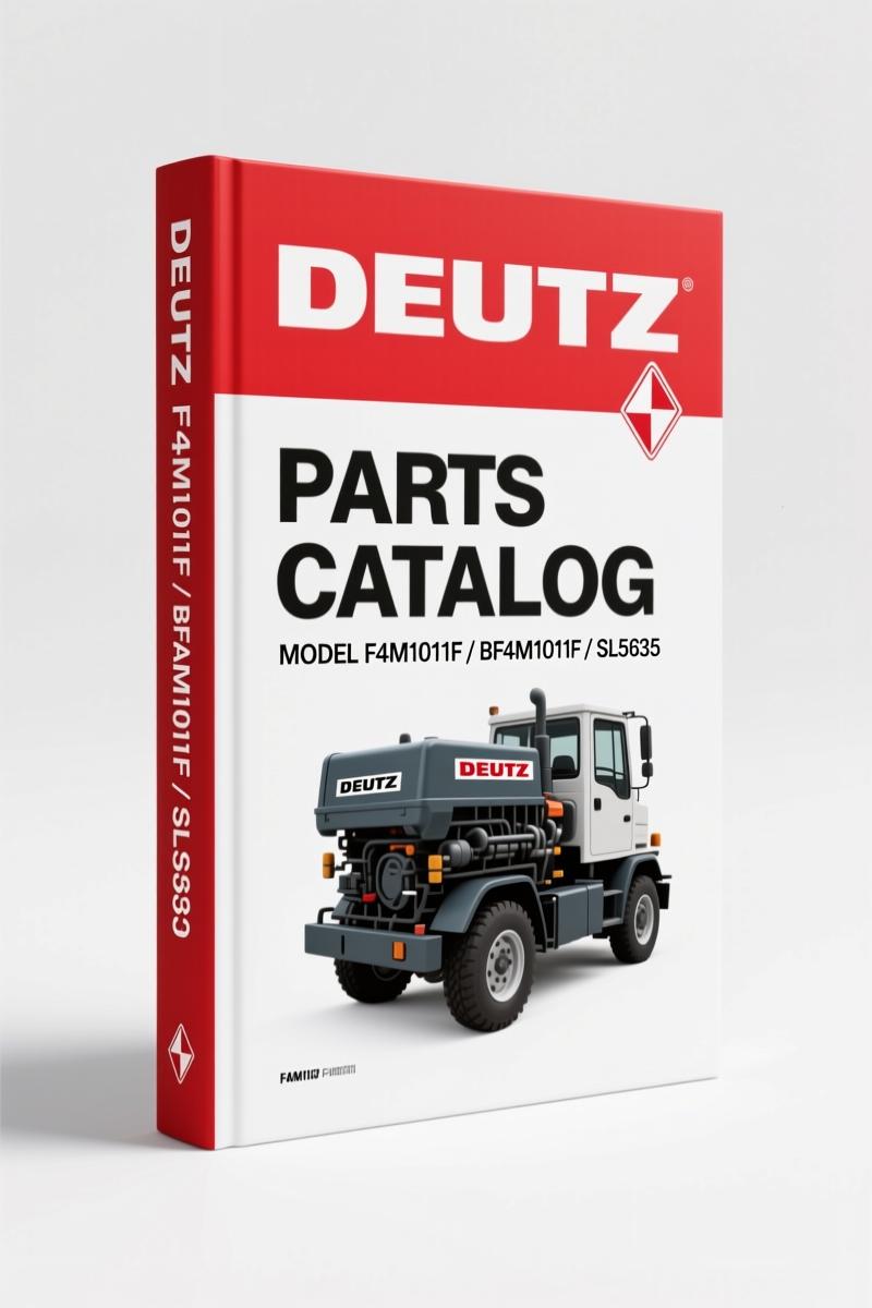 Deutz F4M1011F, BF4M1011F, SL5635, SL6635 Parts Catalog – 76 Pages OEM