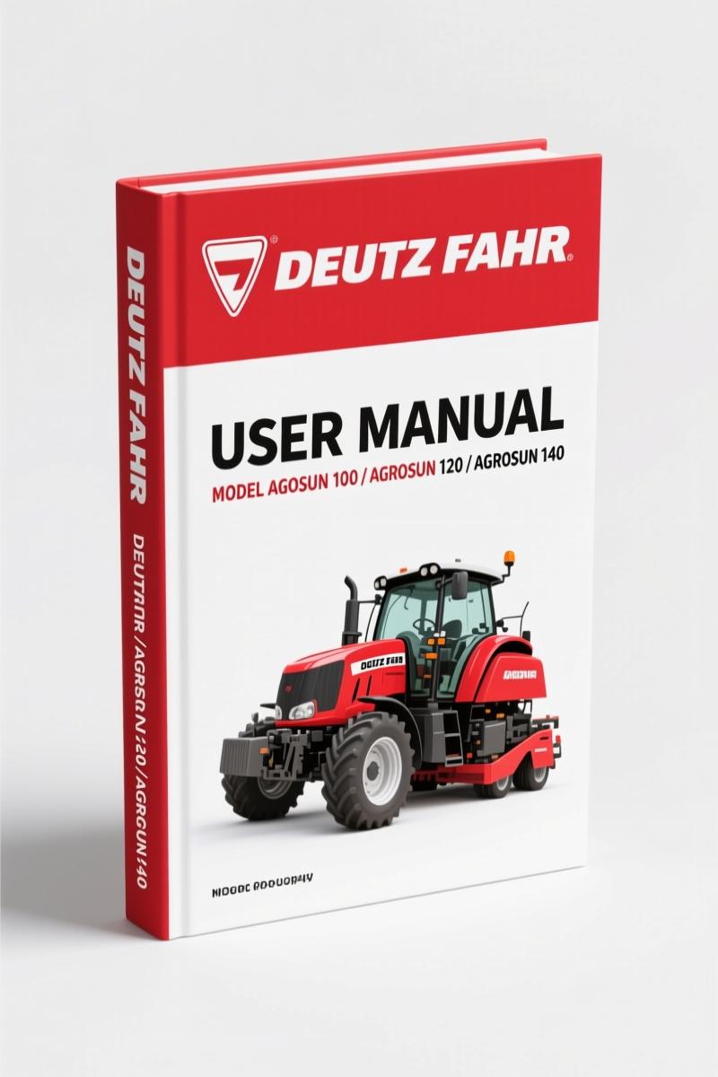 Deutz Fahr AGROSUN 100, 120, 140 1999 User Manual