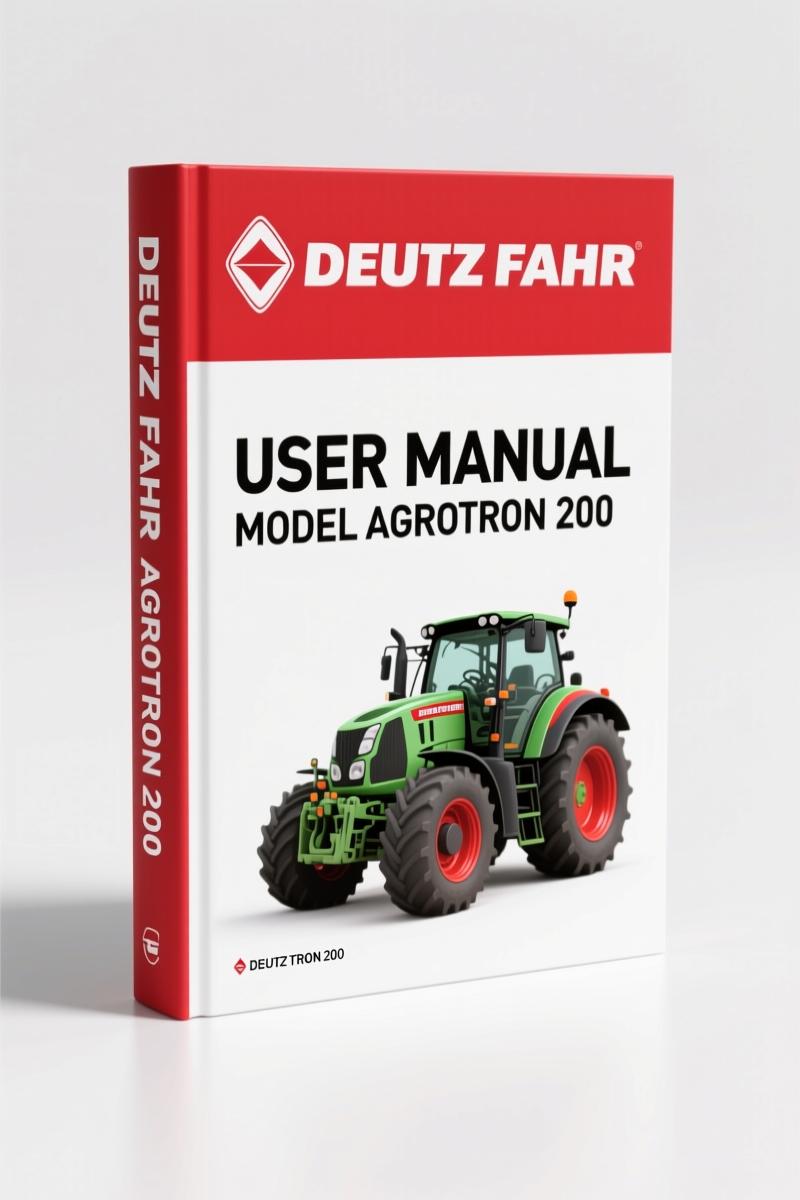 Deutz Fahr AGROTRON 200 User Manual – OEM Specs