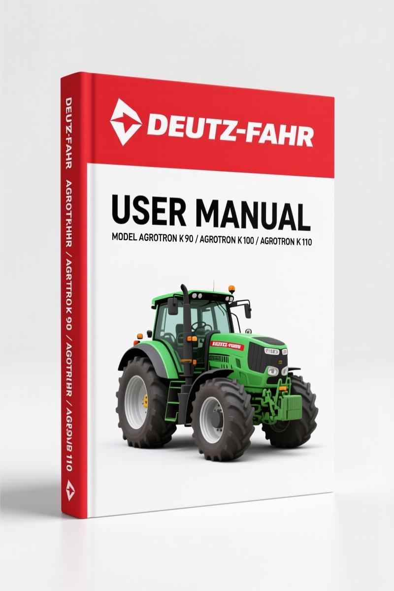 SAME Deutz-fahr AGROTRON K 90/K 100/K 110/K 120/K 90 Profiline 2006 User Manual