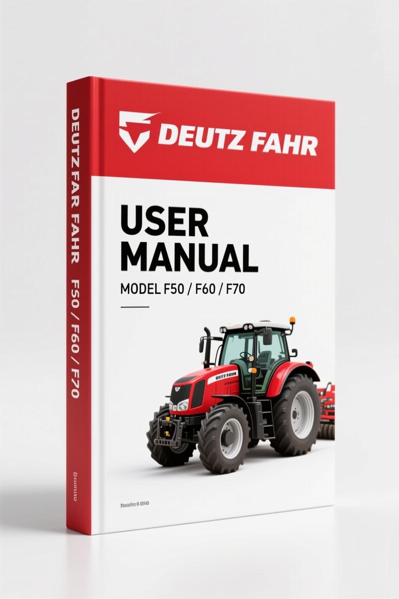 Deutz Fahr F50, F60, F70, F80 User Manual – OEM Agrolux Documentation
