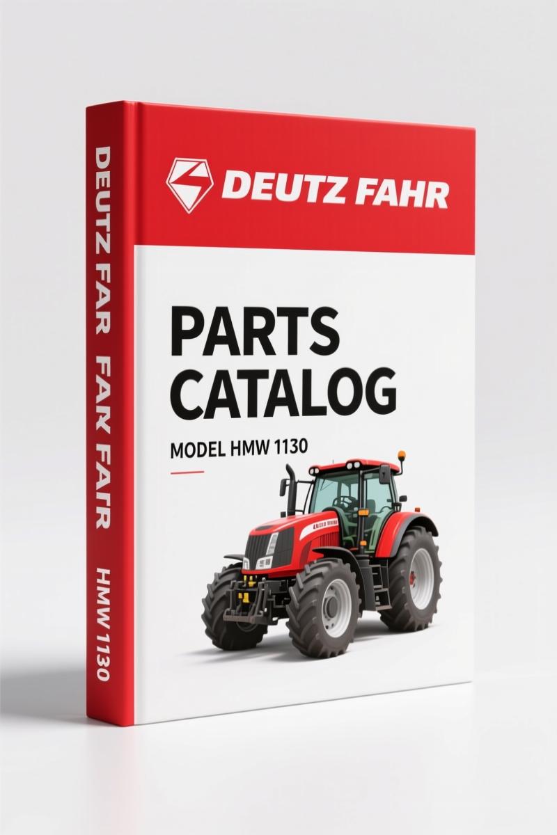 Deutz Fahr HMW 1130 Parts Catalog – 62-Page Factory Exploded-View Diagrams