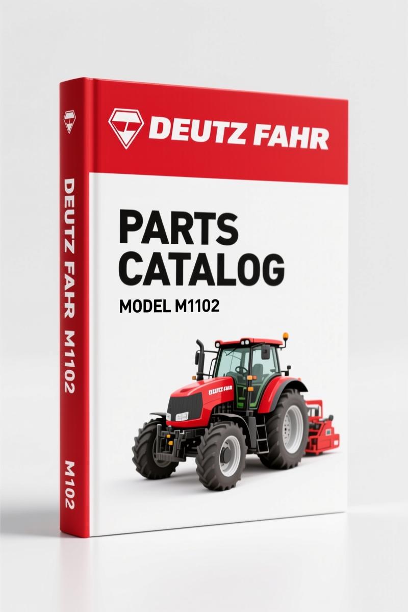 Deutz Fahr M1102 Parts Catalog – 146 Pages OEM Factory Specs