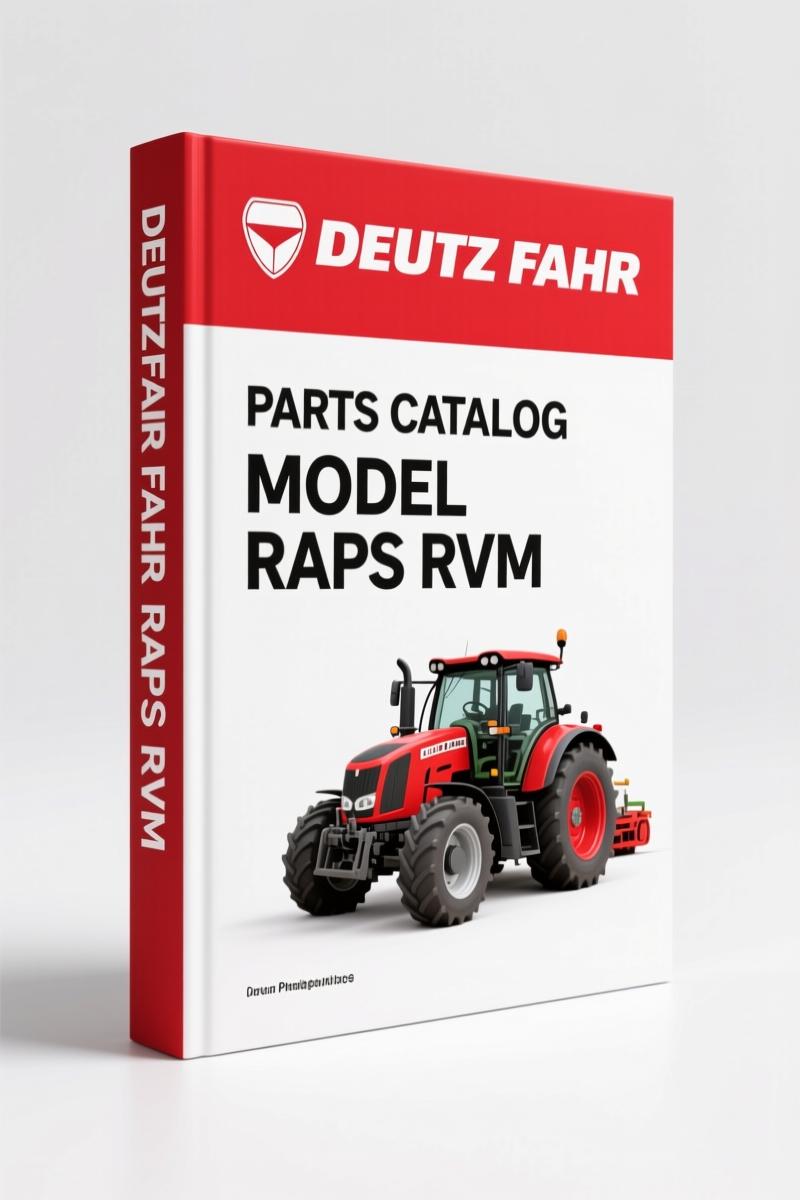 Deutz Fahr Raps Rvm Parts Catalog – 55-Page OEM Exploded-View Index