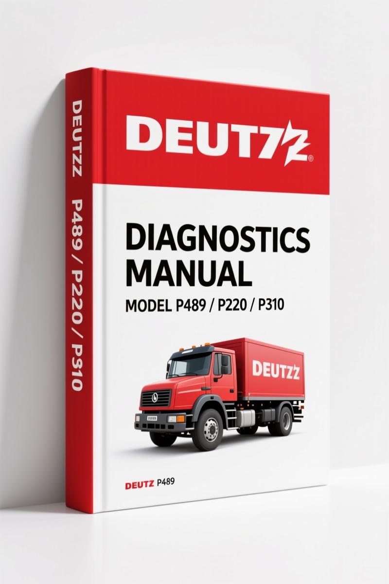 Deutz P489, P220, P310, P400, P513 2008 Diagnostics Manual – Official Fault Code Reference