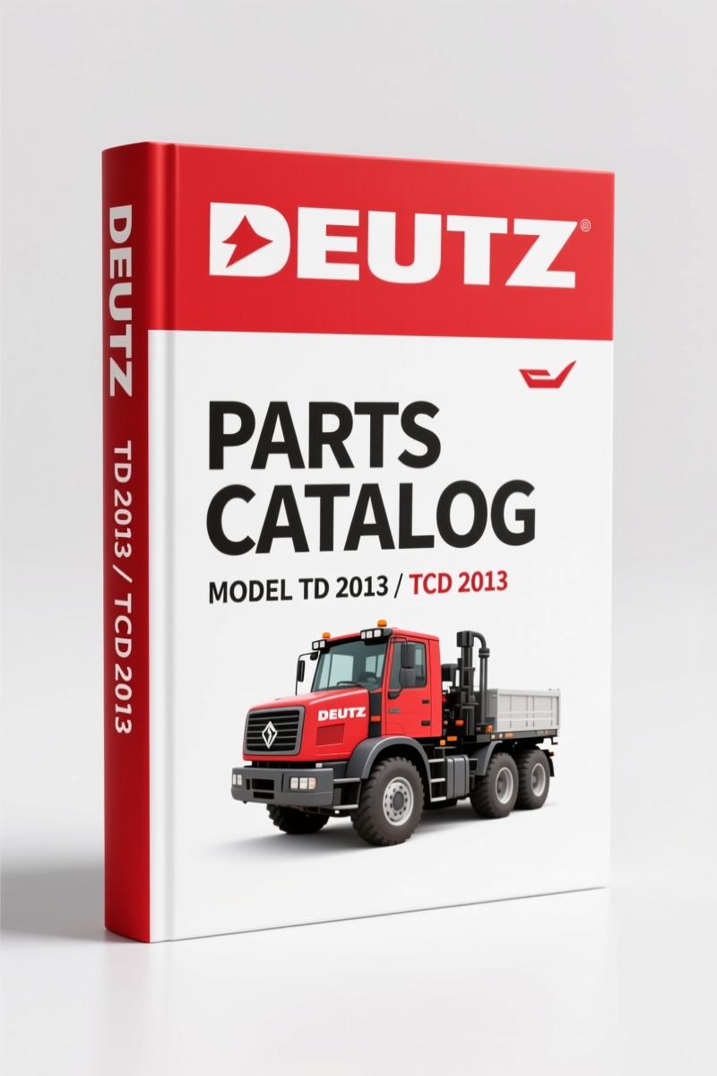 Deutz TD 2013, TCD 2013 2004 Parts Catalog – OEM Exploded Views