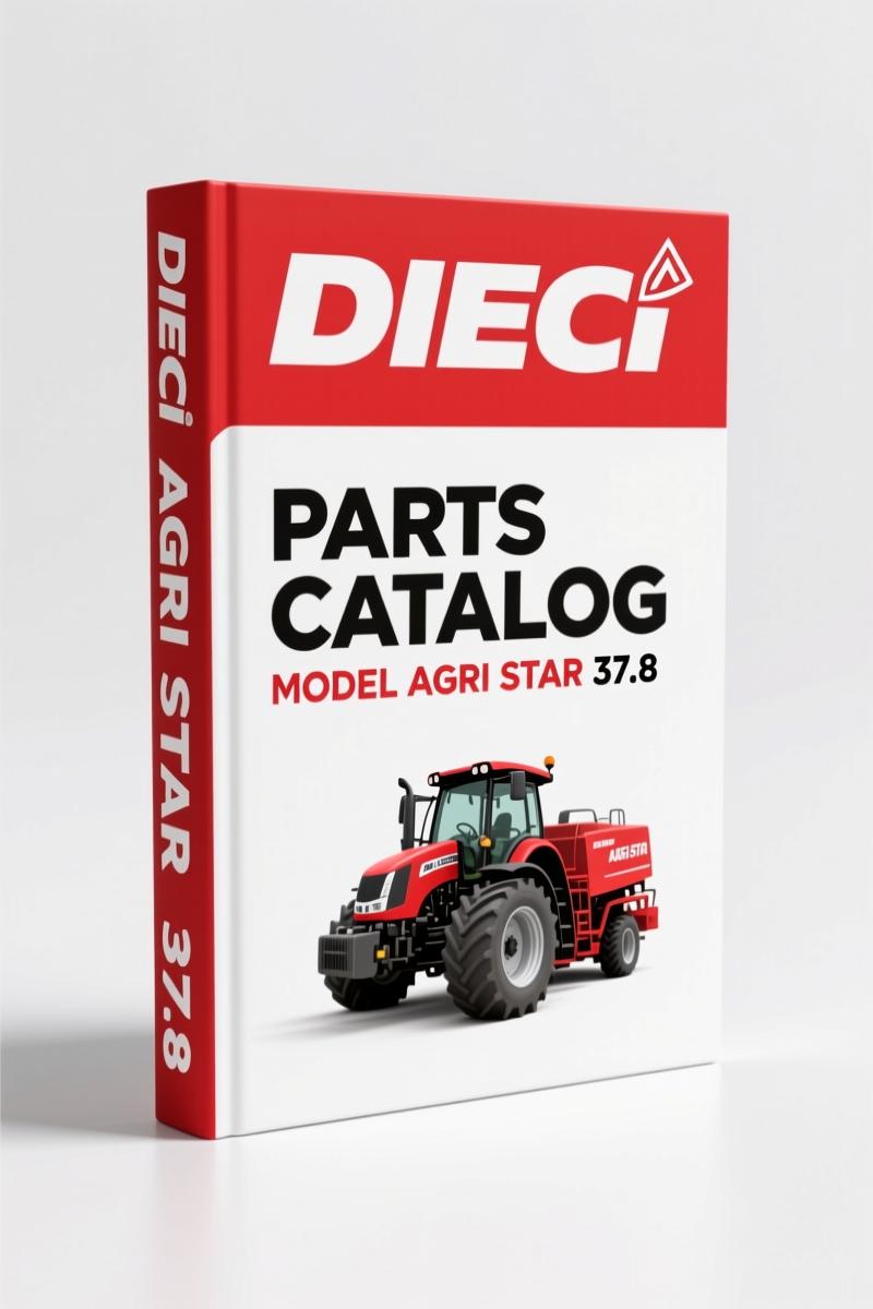 Dieci Agri Star 37.8 2008 Parts Catalog – OEM Exploded Views & Part Numbers