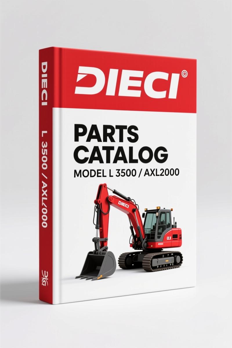Dieci L 3500, AXL2000 Parts Catalog – 169 Pages