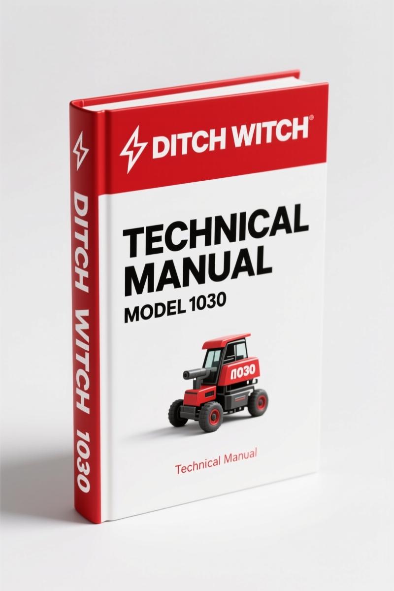 Ditch Witch 1030, 1230 Technical Manual – 72 Pages of Factory Specs