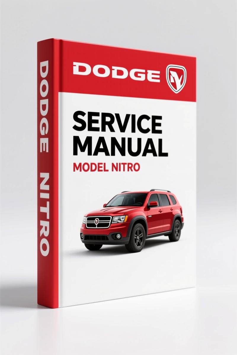 Dodge Nitro 2007 Service Manual – Factory 4.0L Engine Specs
