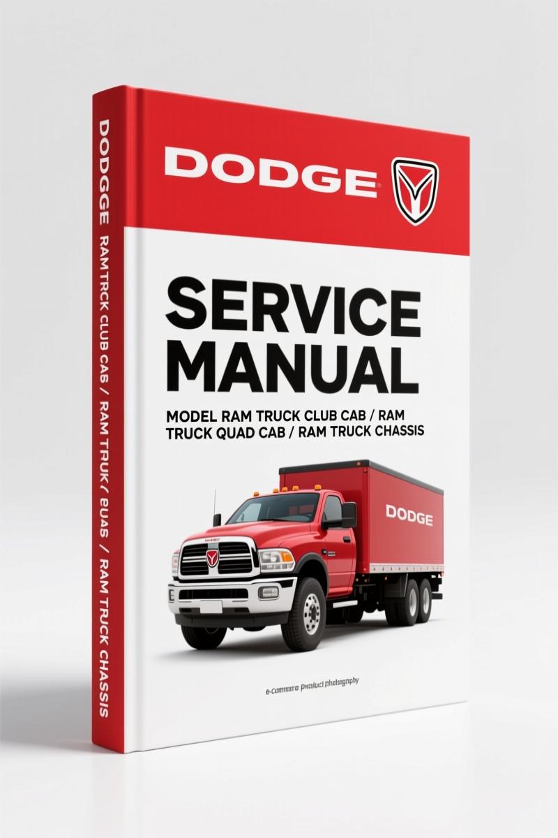 Dodge Ram Truck Club Cab, Quad Cab, Chassis Service Manual 2889 Pages