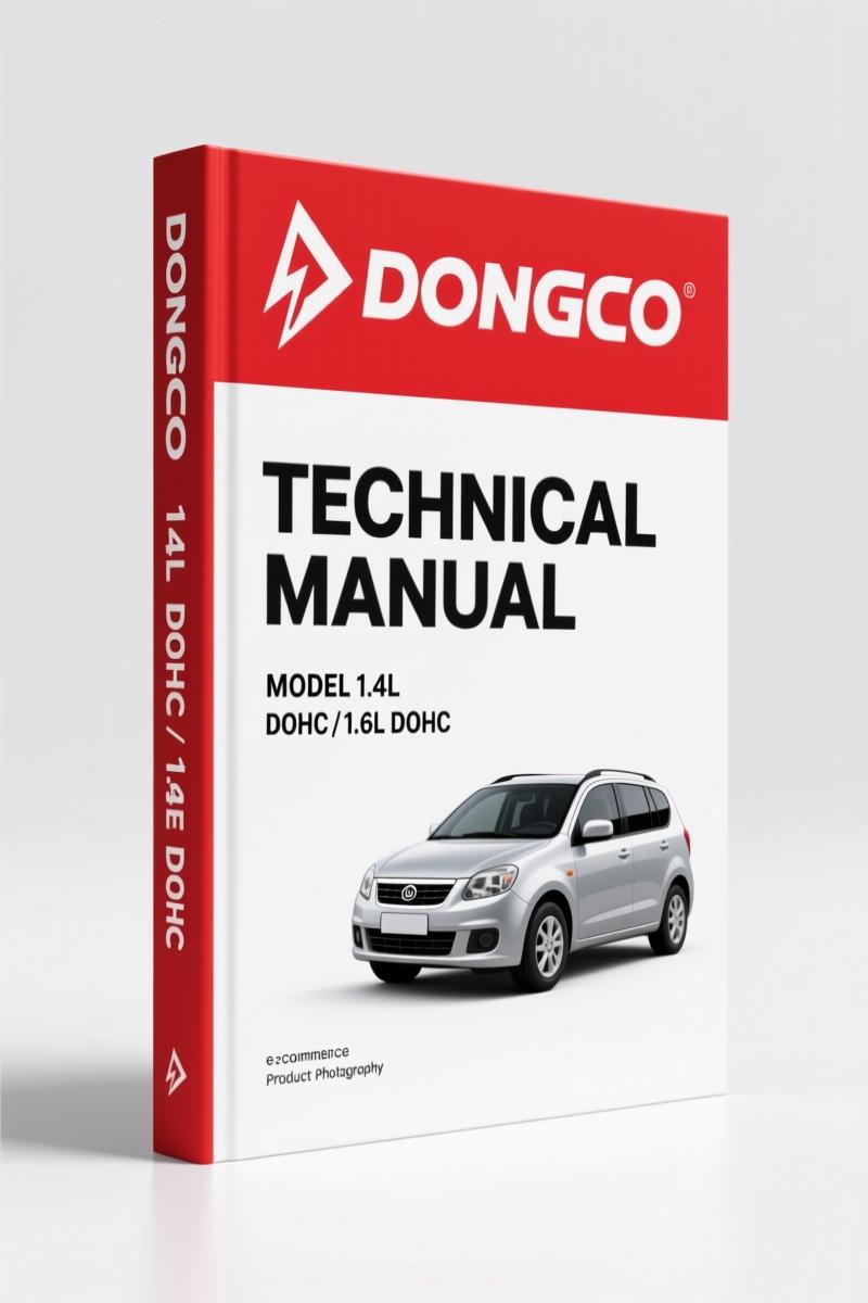 Dongco 1.4L DOHC, 1.6L DOHC Technical Manual – 77 Pages of Factory Specs