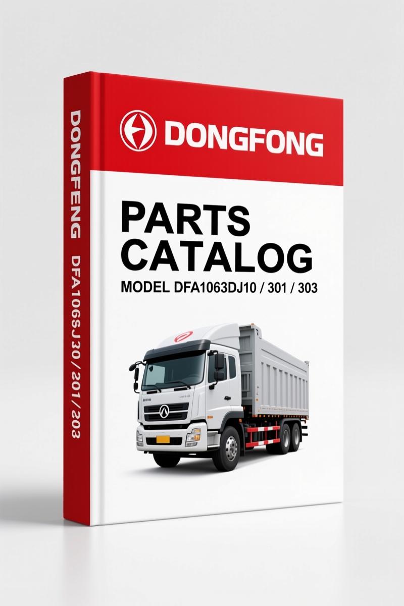 Dongfeng DFA1063DJ10, 301, 303 2006 Parts Catalog – 339 Pages of OEM Part Numbers