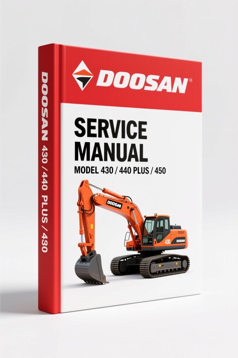 Doosan 430, 440 Plus, 450, 460, 1550XL 2004 Service Manual – 1136 Pages