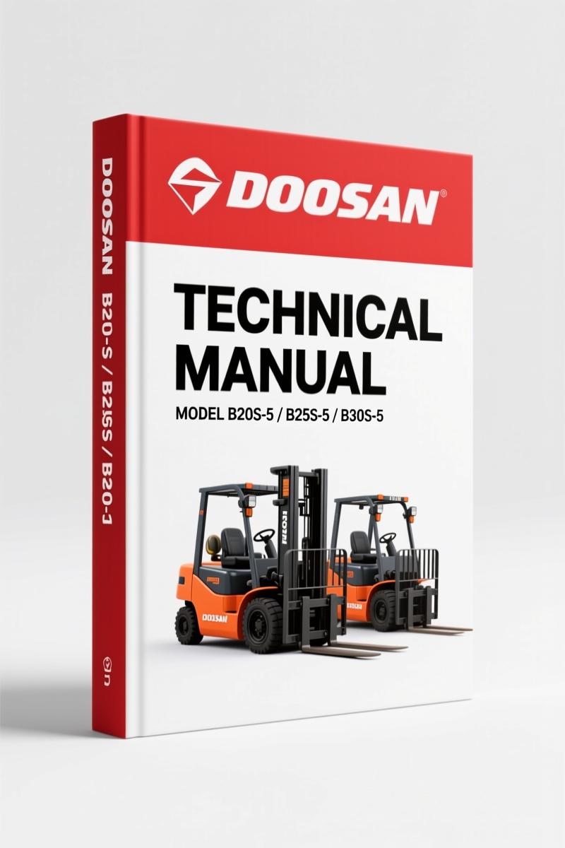 Doosan B20S-5 to BC20S-5 2006 Technical Manual
