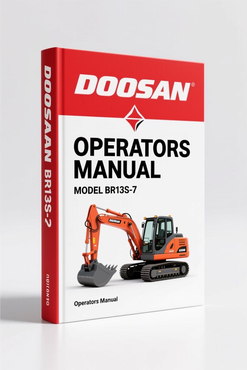 Doosan BR13S-7 to BR25S-7 Operators Manual (115 pages)