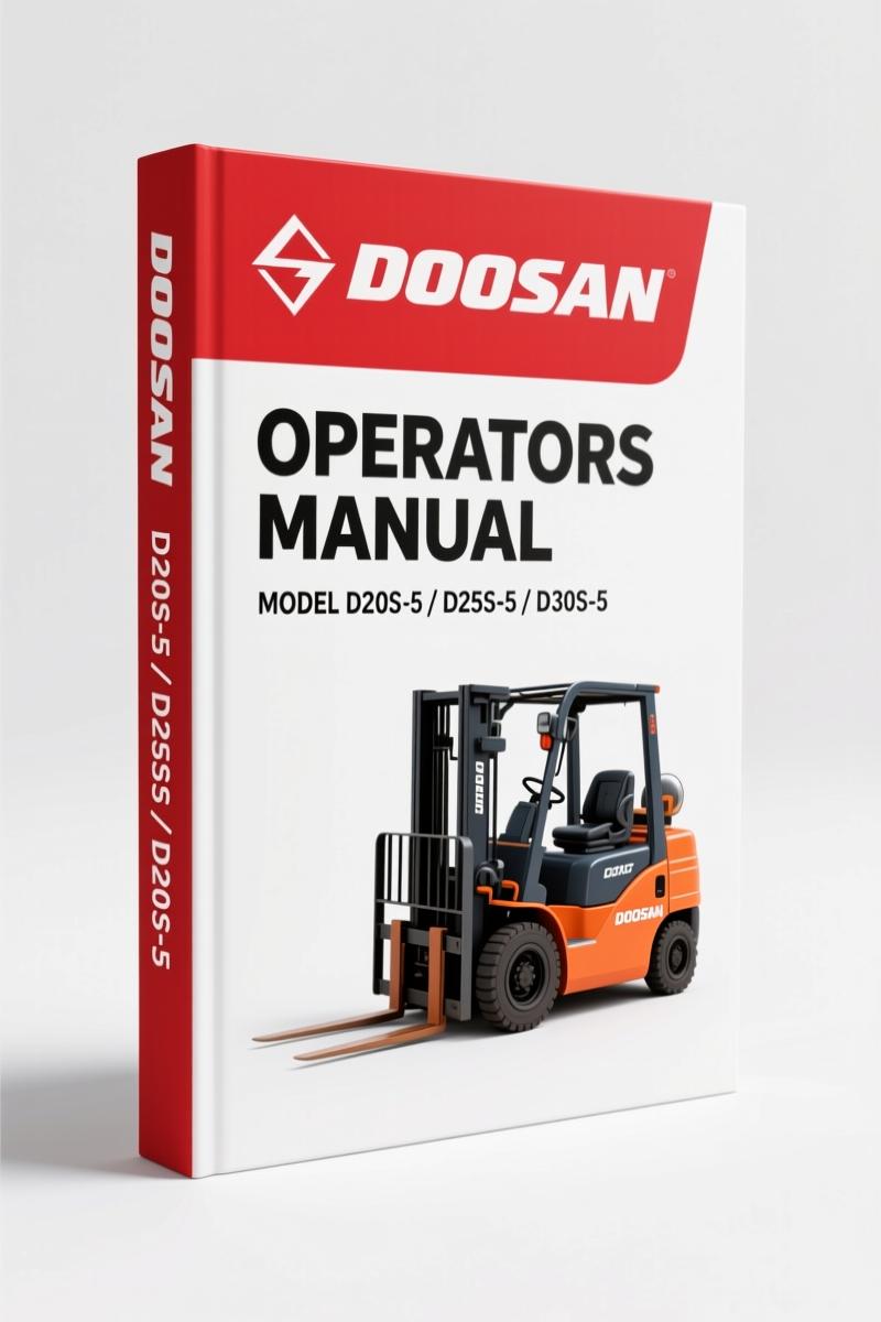 Doosan D20S-5, D25S-5, D30S-5, D33S-5, D35C-5 2008 Technical Manual