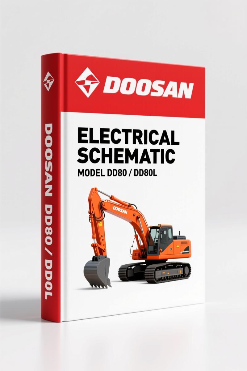 Doosan DD80, DD80L Electrical Schematic – OEM Wiring Diagram Manual