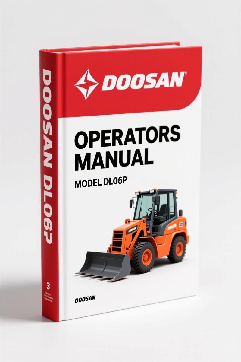 Doosan DL06P 2014 Operators Manual – OEM Factory Specs