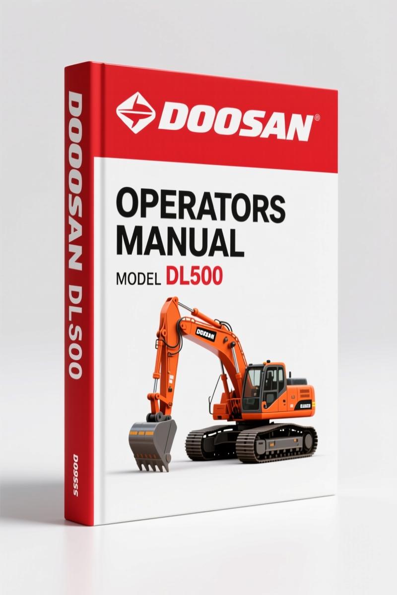 Doosan DL500 2006 Operators Manual – Factory Specs & Safety