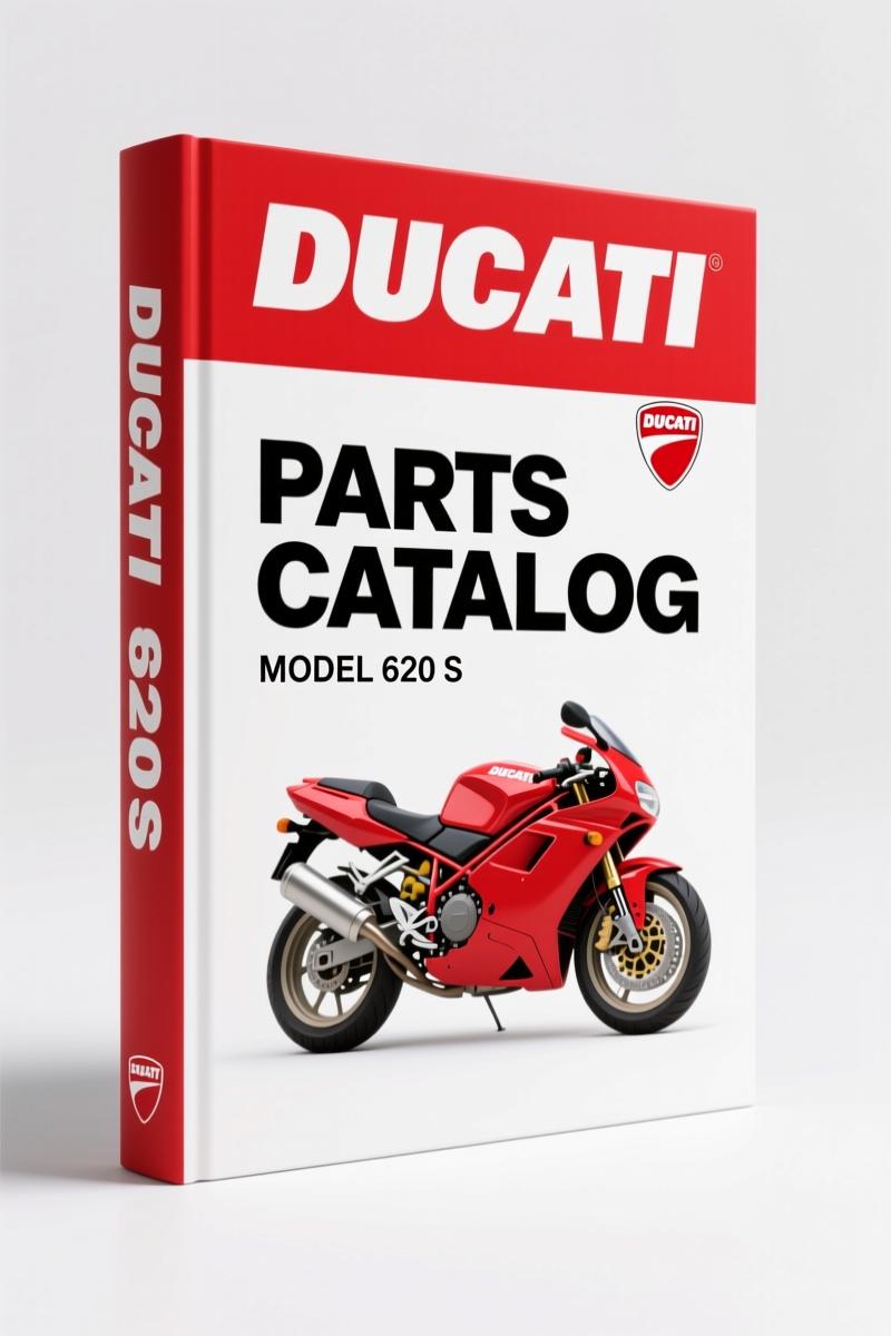 Ducati 620 S 2002 Parts Catalog – OEM Factory Spare Parts Manual