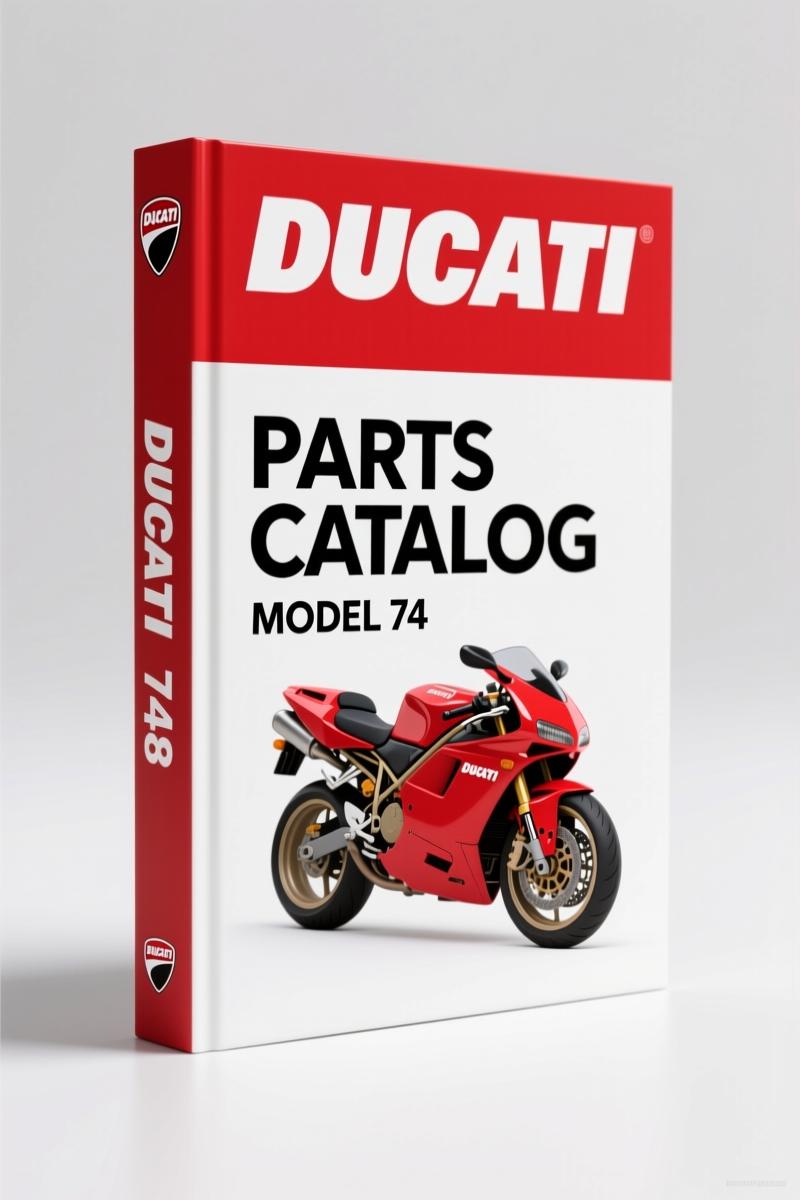 Ducati 748 Parts Catalog – 175 Pages OEM Spare Parts Diagrams