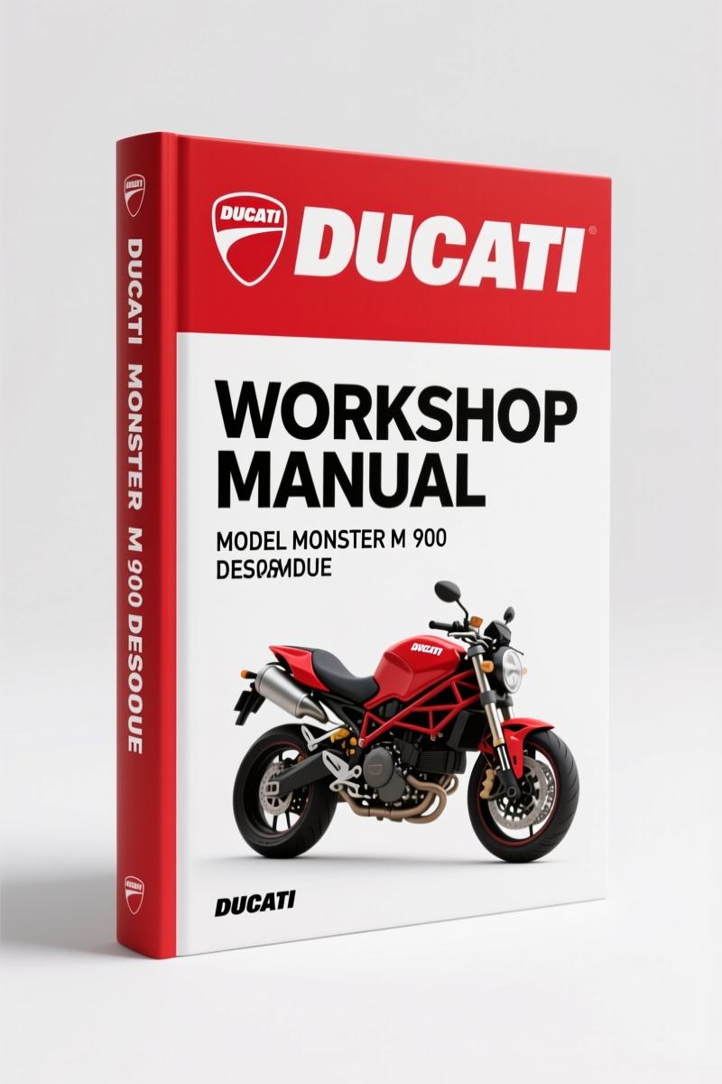 Ducati MONSTER M 900 desmodue Workshop Manual – 271 Pages | AutoFix Global
