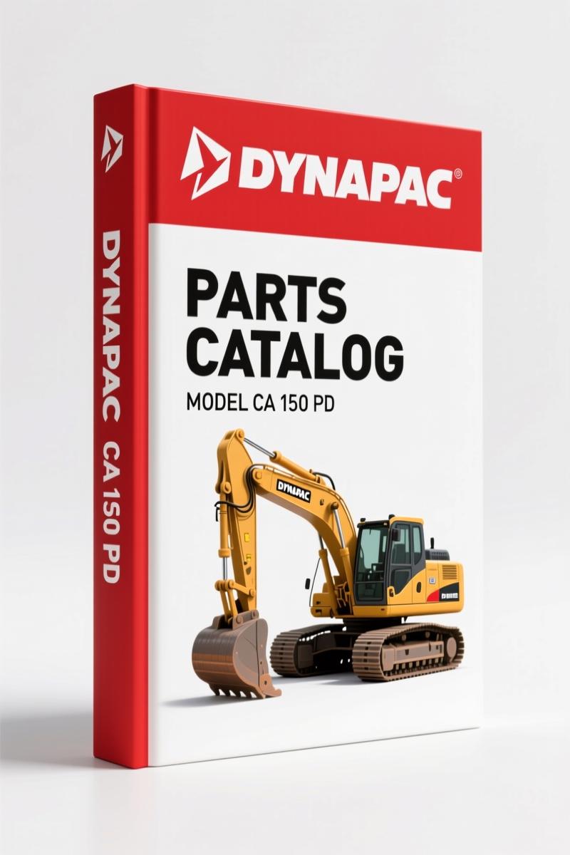 Dynapac CA 150 PD 2001 Parts Catalog – 170 Pages of OEM Specs