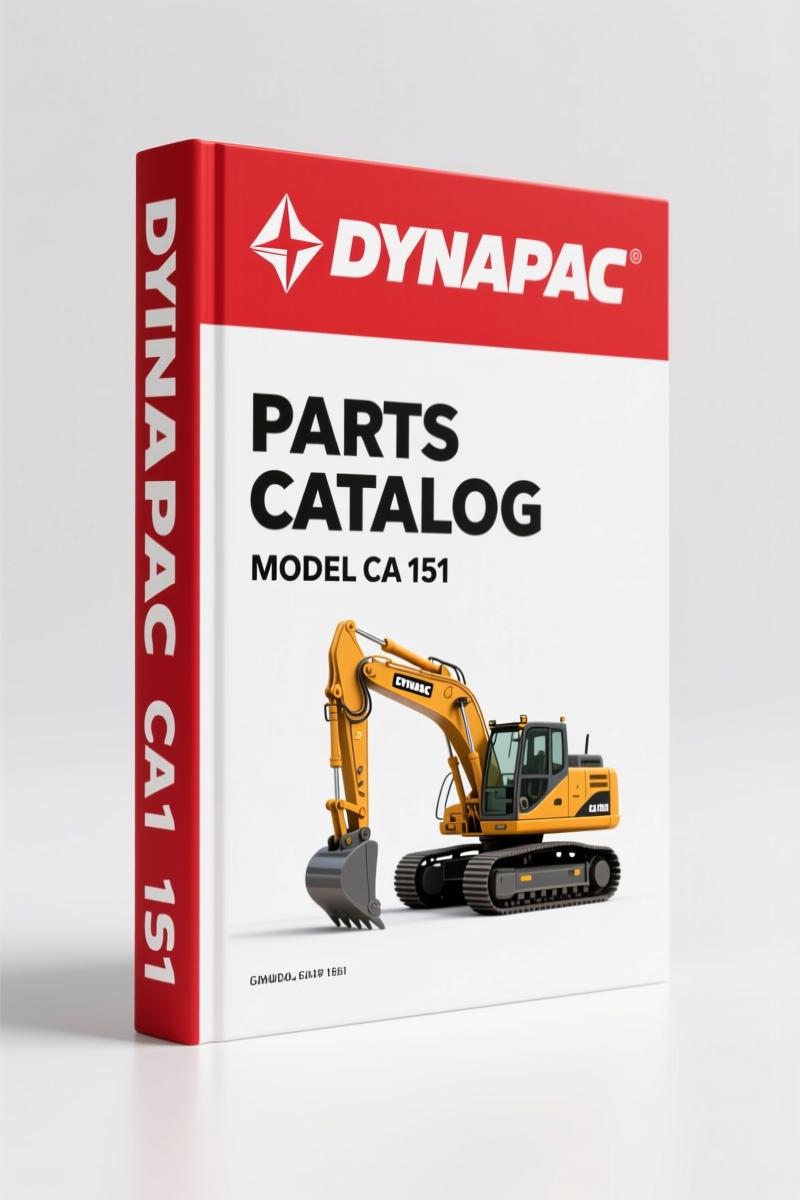 Dynapac CA 151 Parts Catalog – OEM Spare Parts Identification