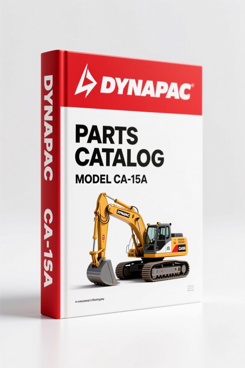 Dynapac CA-15A 1987 Parts Catalog – OEM Component Identification