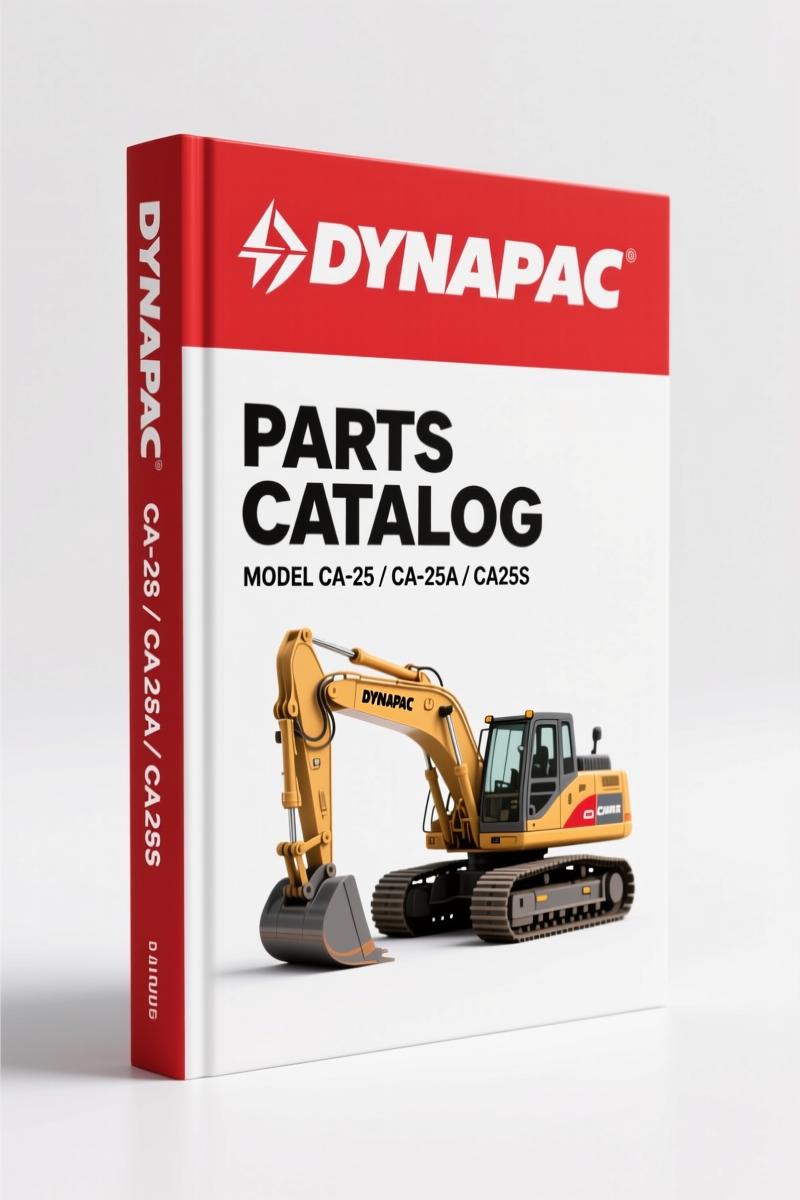 Dynapac CA 25 1985 Parts Catalog – 240 Pages OEM Spare Parts