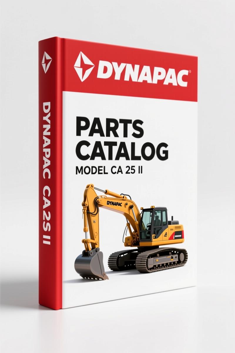 Dynapac CA 25 II Parts Catalog – 234 Pages of OEM Parts Data