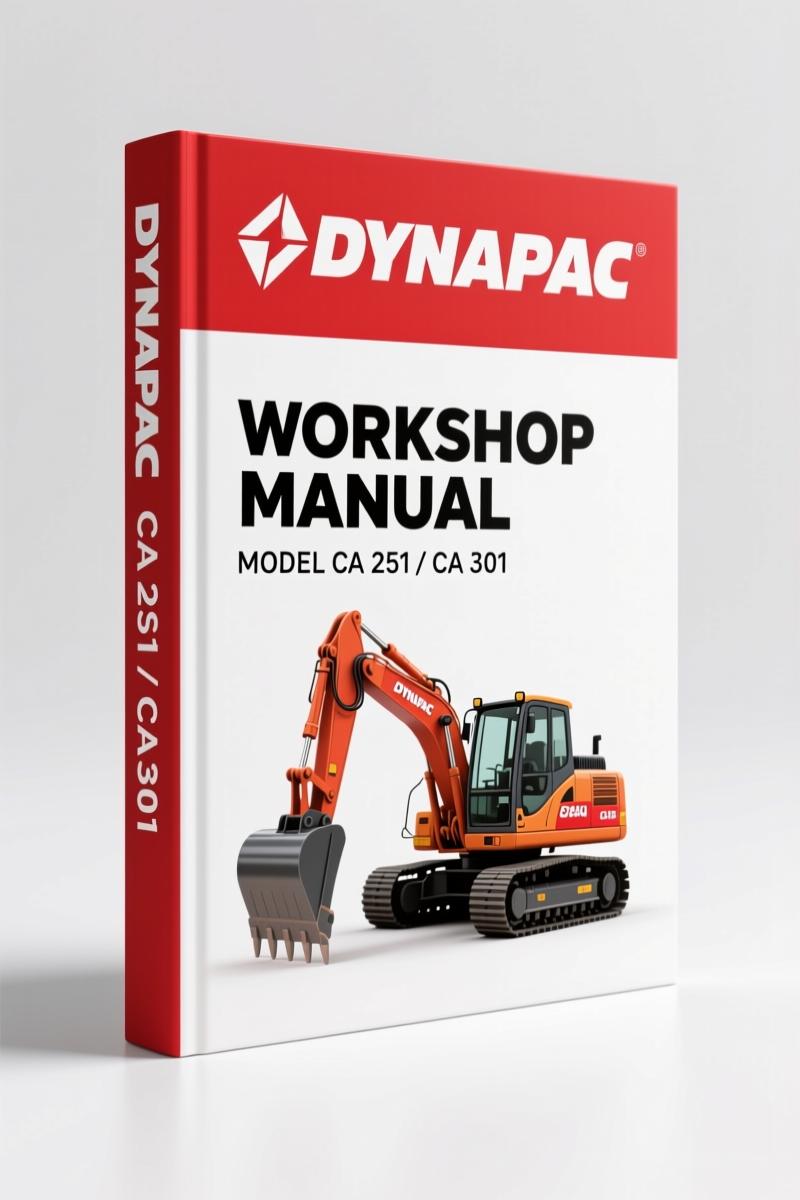 Dynapac CA 251, CA 301 Workshop Manual – 422 Pages of Factory Repair Data