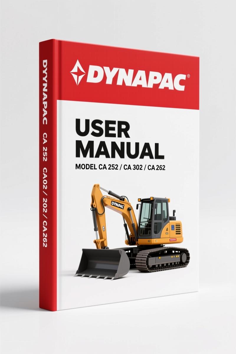Dynapac CA 252, CA 302, CA 262, CA 362, CA 402 User Manual – 340 Pages