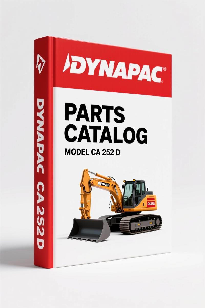 Dynapac CA 252 D Parts Catalog – 419 Pages of OEM Specifications