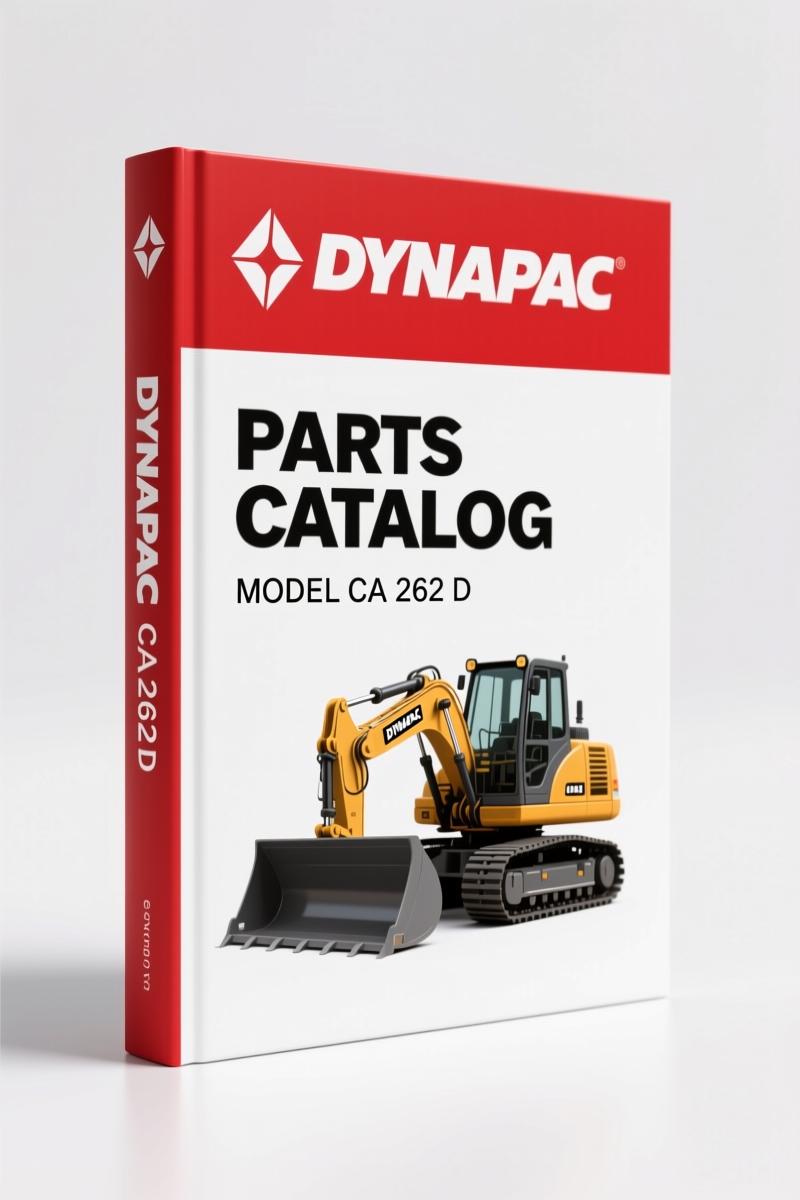 Dynapac CA 262 D 2002 Parts Catalog – 423 Pages OEM
