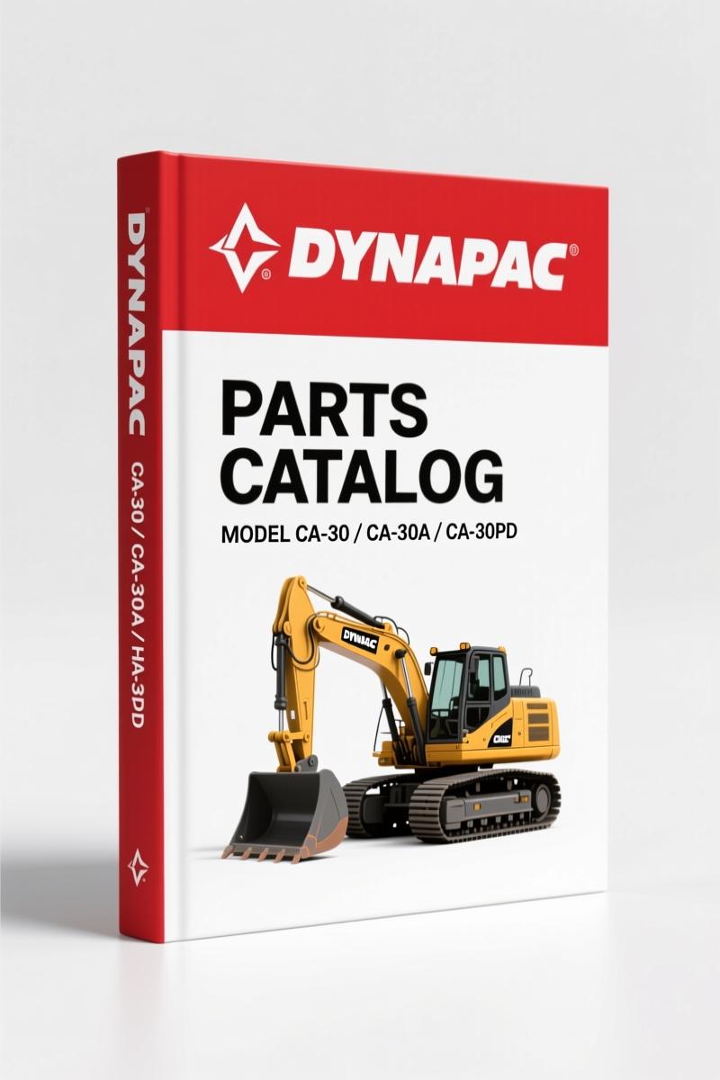 Dynapac CA 30 Parts Catalog – 268 Pages OEM Component ID