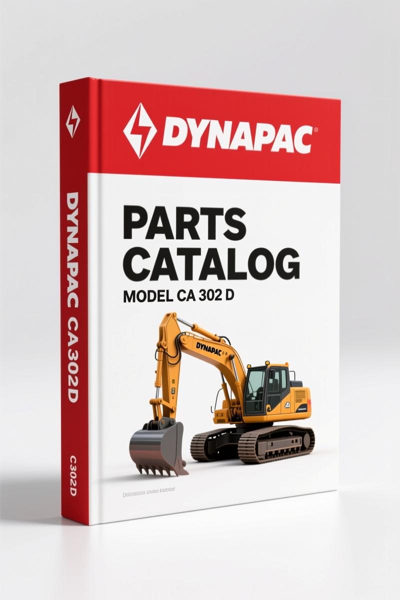 Dynapac CA 302 D Parts Catalog – 419 Pages OEM Spare Parts Data