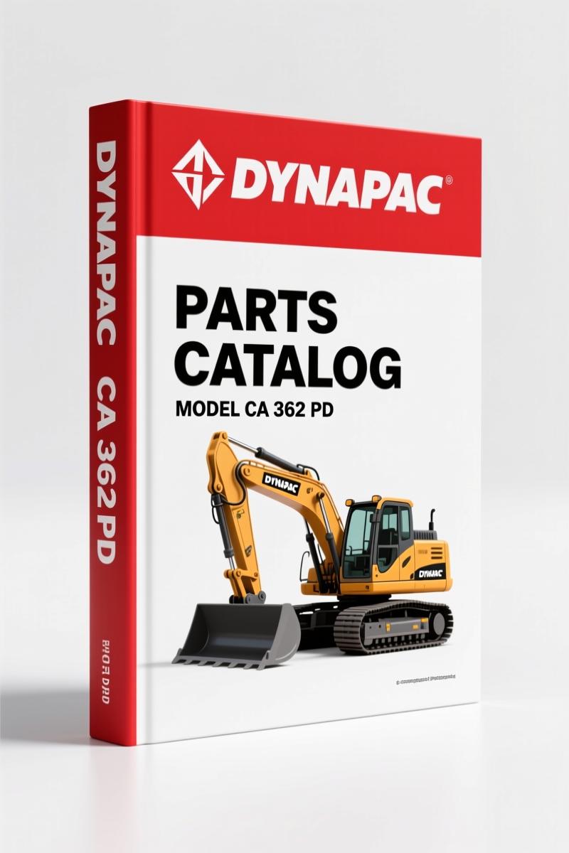 Dynapac CA 362 PD 2002 Parts Catalog – 405 Pages OEM Specs