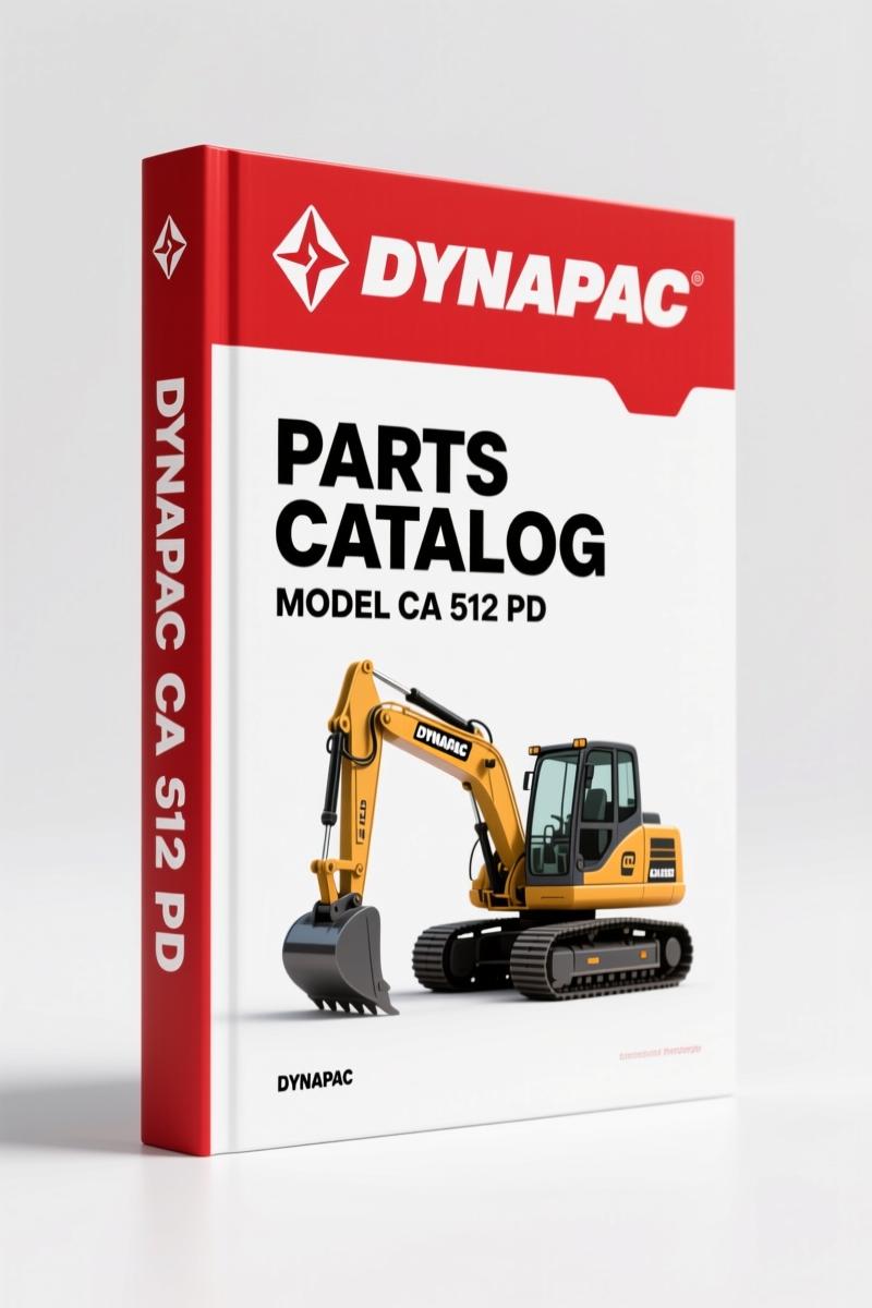 Dynapac CA 512 PD Parts Catalog – 403 Pages of Factory Part Numbers