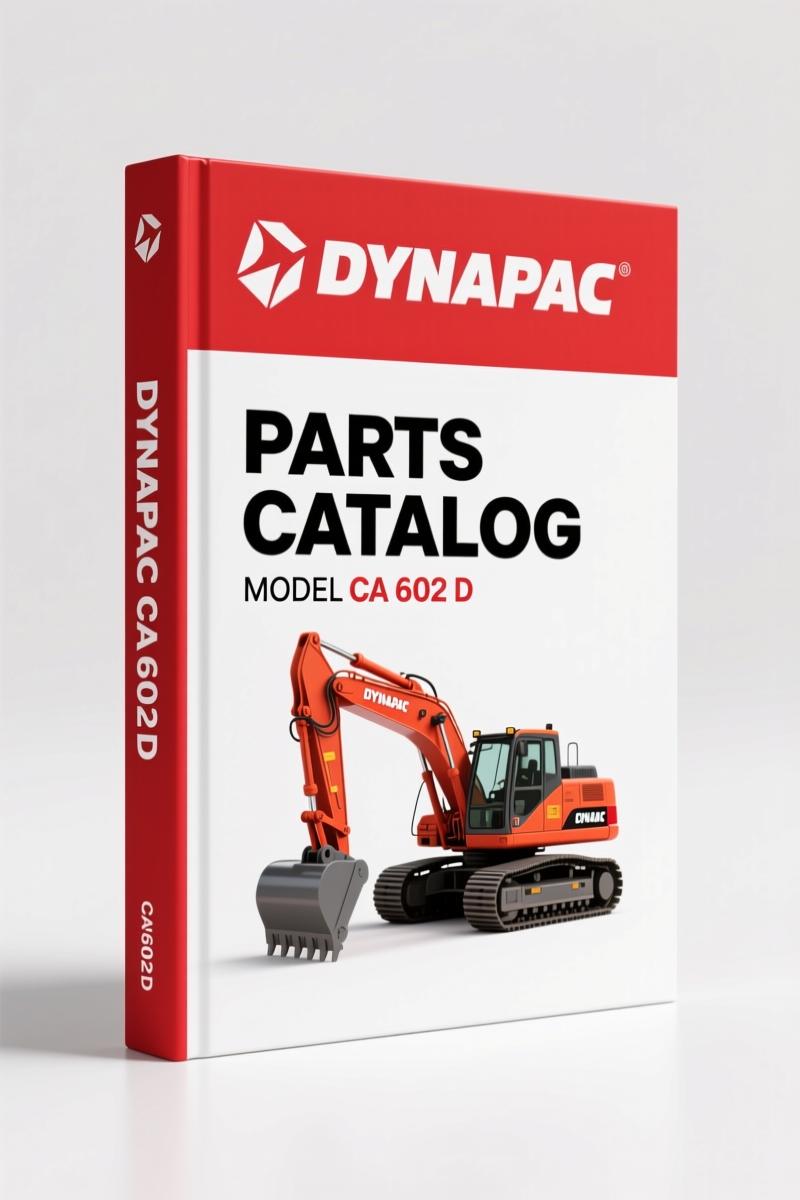 Dynapac CA 602 D 2002 Parts Catalog – 423 Pages of OEM Specs