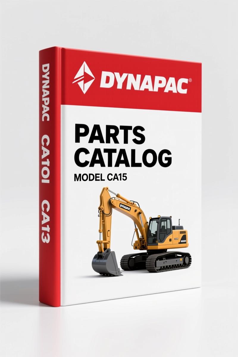 Dynapac CA15 1987 Parts Catalog – 282-Page OEM Spare Parts Reference