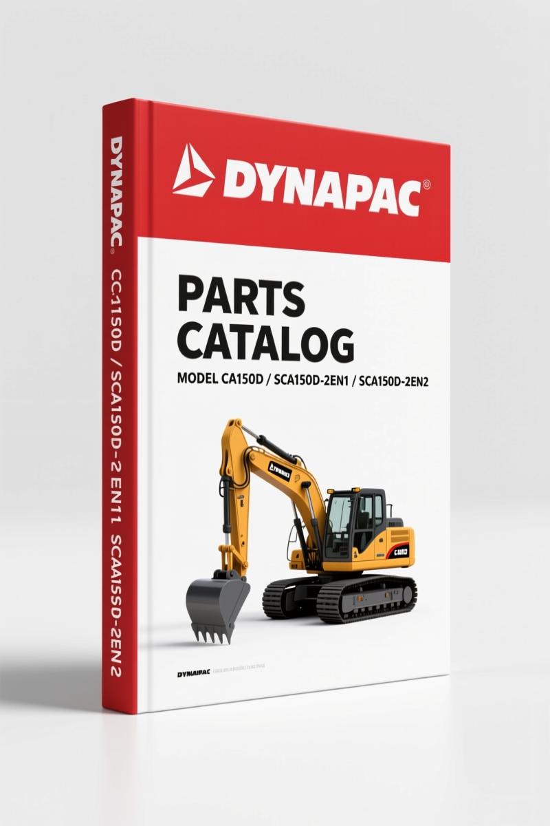 Dynapac CA150D 2006 Parts Catalog – OEM Spare Parts Data
